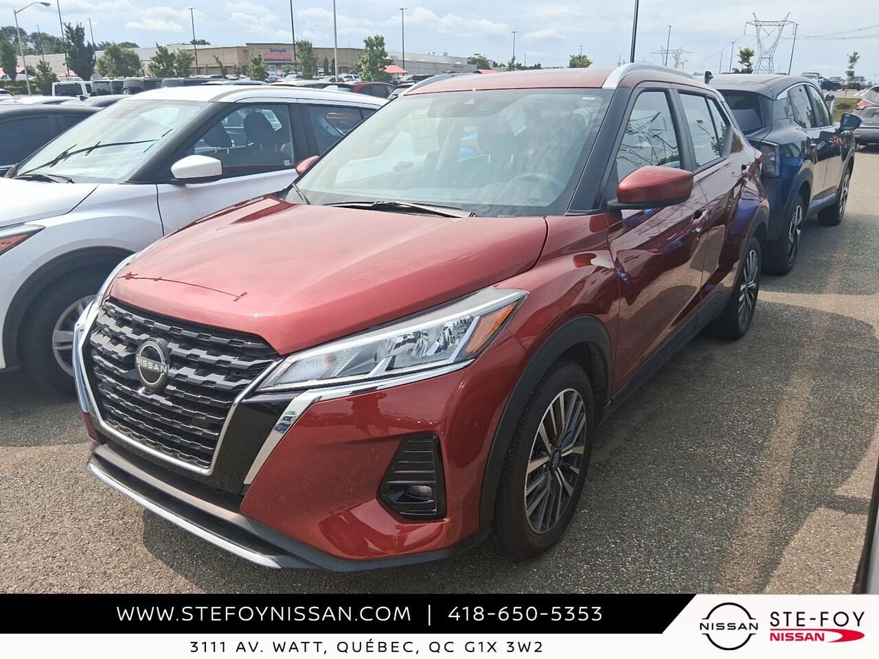 Nissan Kicks Play SV 2025 Rouge Ste-Foy - photo #1