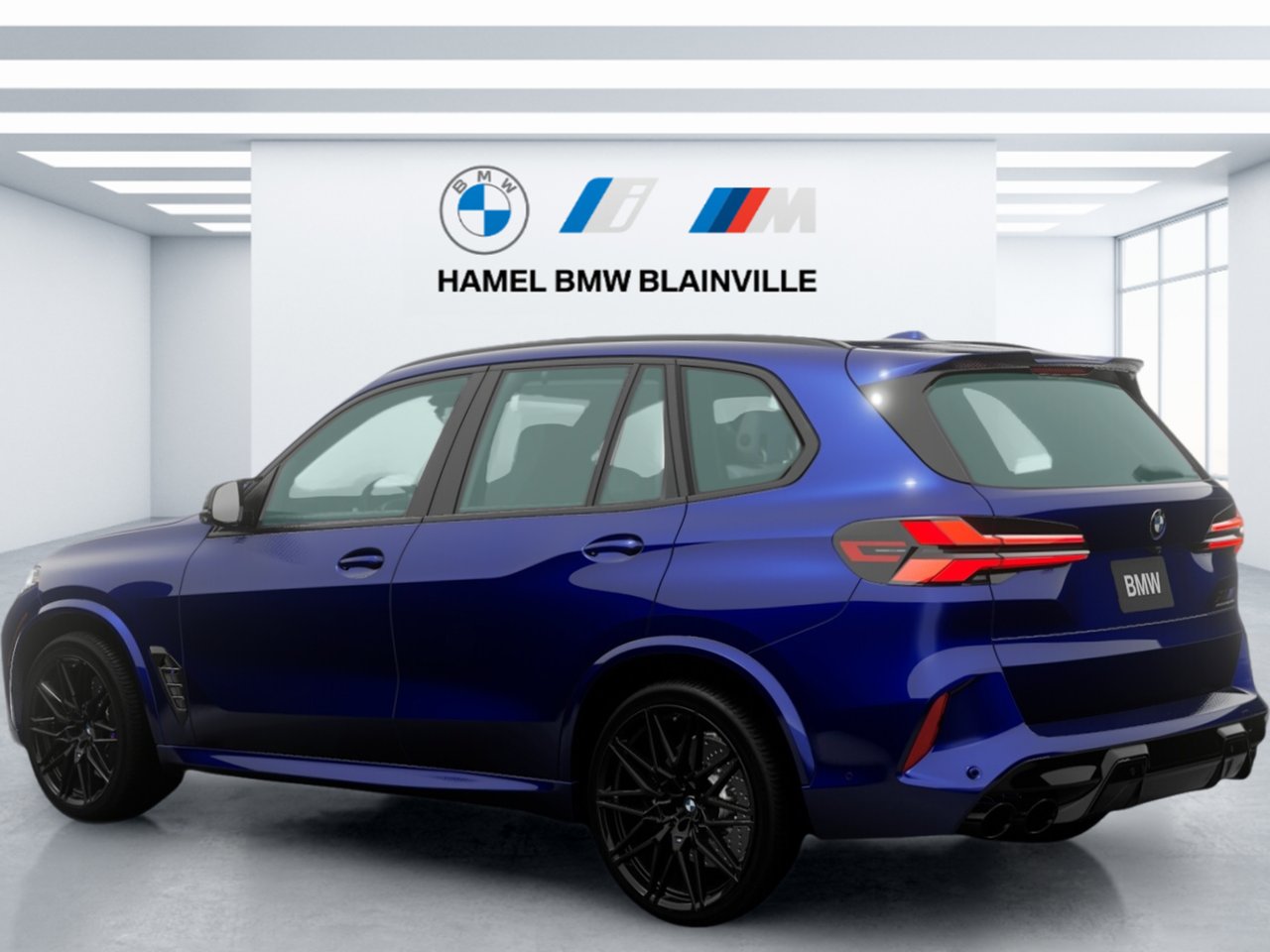 2026 BMW X5 M Competition Marina Bay Blue Metallic Blainville - photo #1