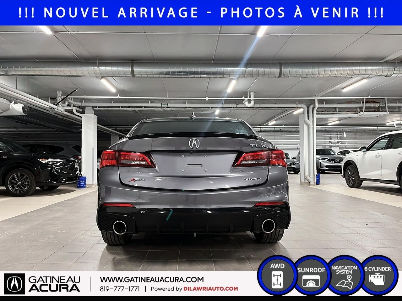 2020 Acura TLX A-Spec Tech SH-AWD Grey Gatineau - photo #5