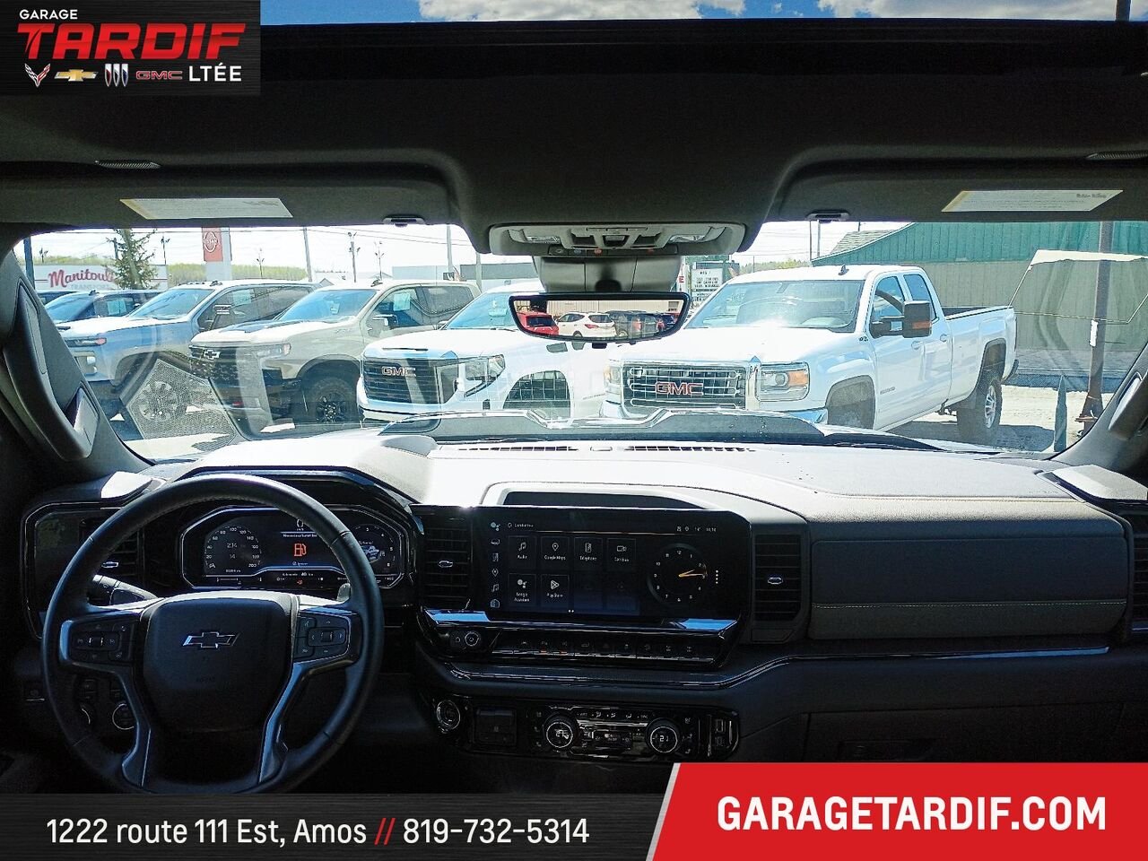 CHEVROLET Silverado 1500 ZR2 cabine multiplace 4RM 147 po 2023 Gris Rouyn-Noranda - photo #14