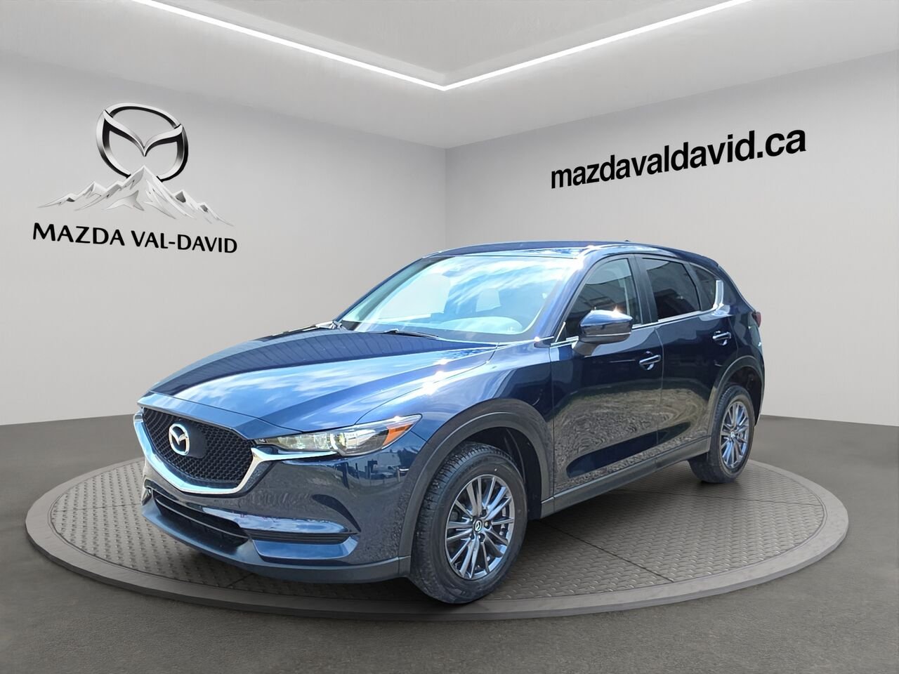 2021 Mazda CX-5 GX TI BA, commande audio au volant, bluetooth, Caméra de recul Blue Val-David - photo #0