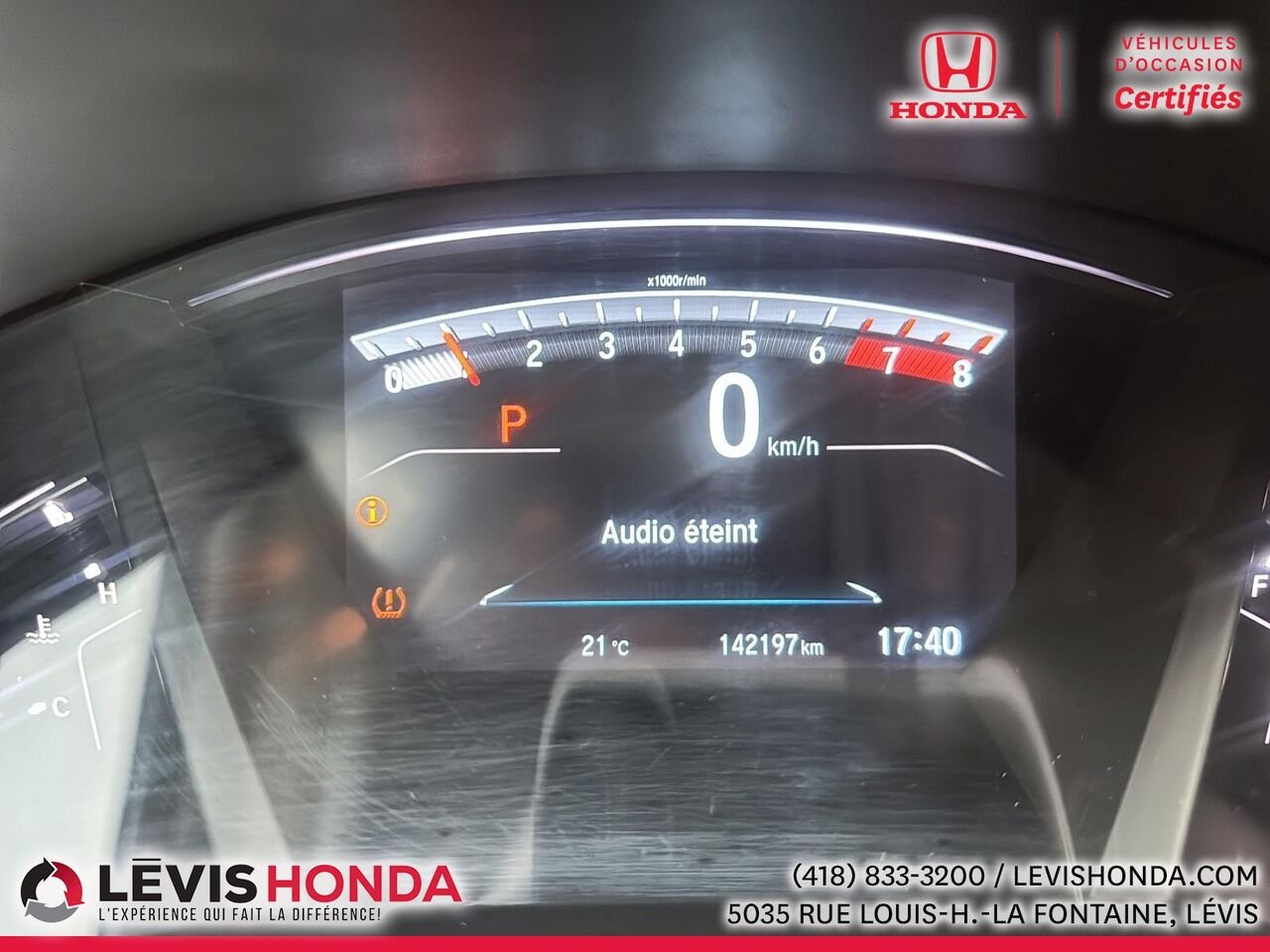 2017 Honda CR-V LX 2RM 2 RM 5 portes LX Grey Lévis - photo #17