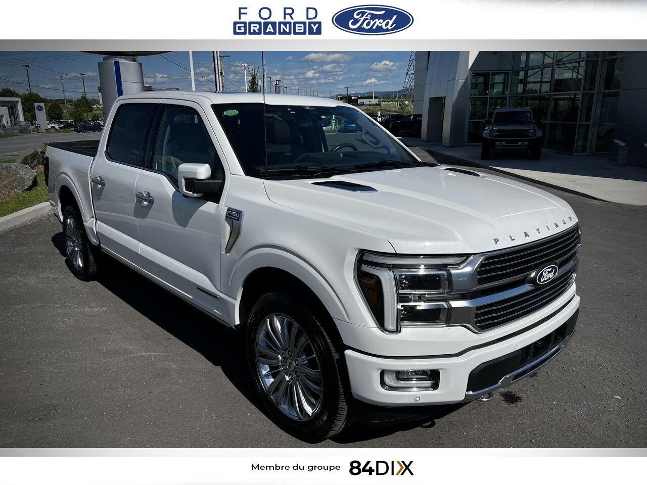 Ford F-150 2024 Blanc Granby - photo #1