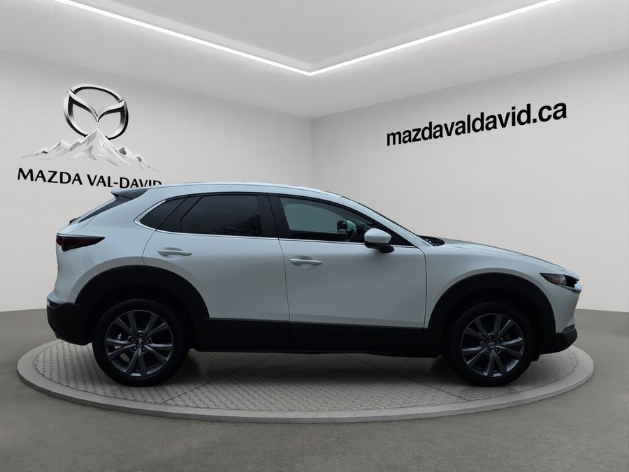 Mazda CX-30 GS TI, AWD, Bluetooth, Navigation, commande audio au volant 2024 Blanc