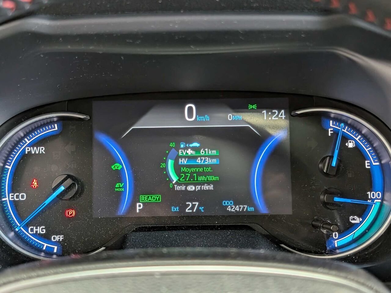 Toyota RAV4 Prime XSE PRIME-HYBRIDE BRANCHABLE/SIÈGES CHAUFFANTS/TOIT OUVRANT/VOLANT CHAUFFANT/AC BIZONE 2022 Gris Sherbrooke - photo #17