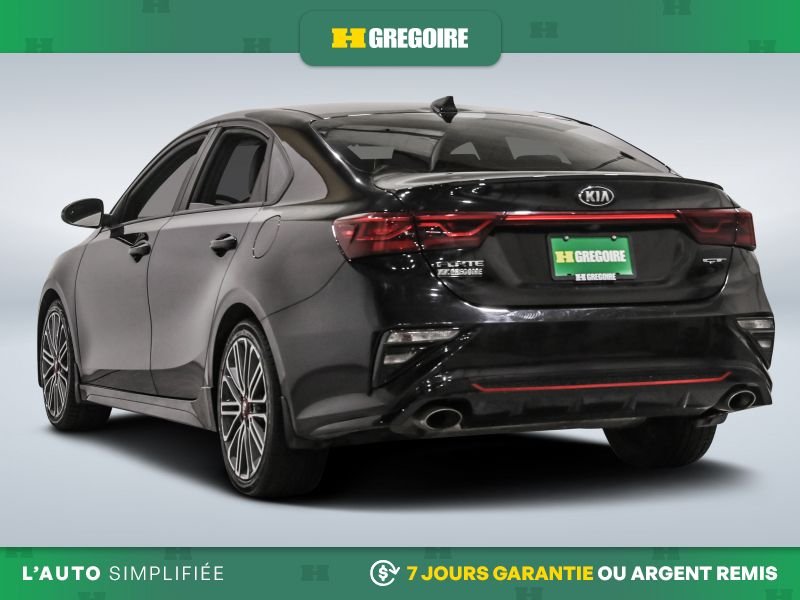Kia Forte 729785 | GT AUTO A/C CUIR TOIT NAV GR ELECT MAGS CAM RECUL 2021 Noir Laval - photo #5