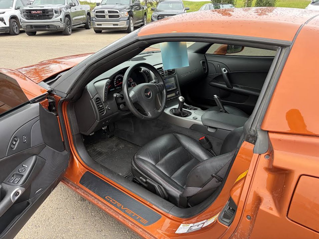 2007 Chevrolet Corvette 2dr Cpe Z06 Atomic Orange Metallic Sherwood Park - photo #5