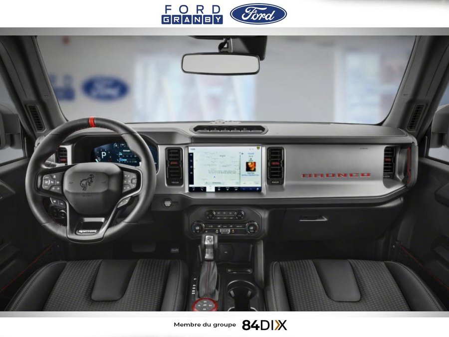 Ford Bronco Raptor 4 portes 4x4 2026 Noir ombre