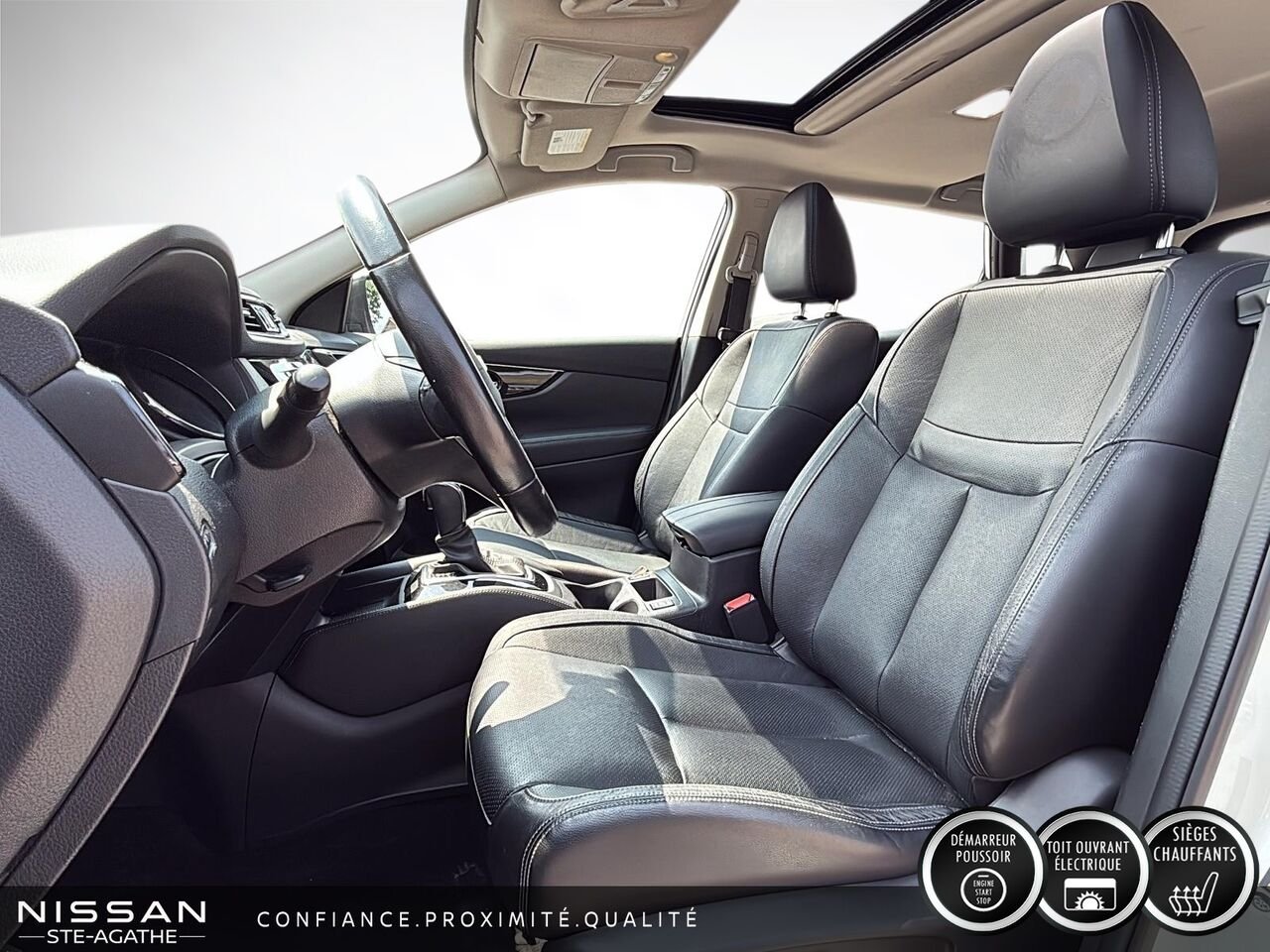 2017 Nissan Qashqai SL 4 portes CVT TI White Saint-Jérôme - photo #6