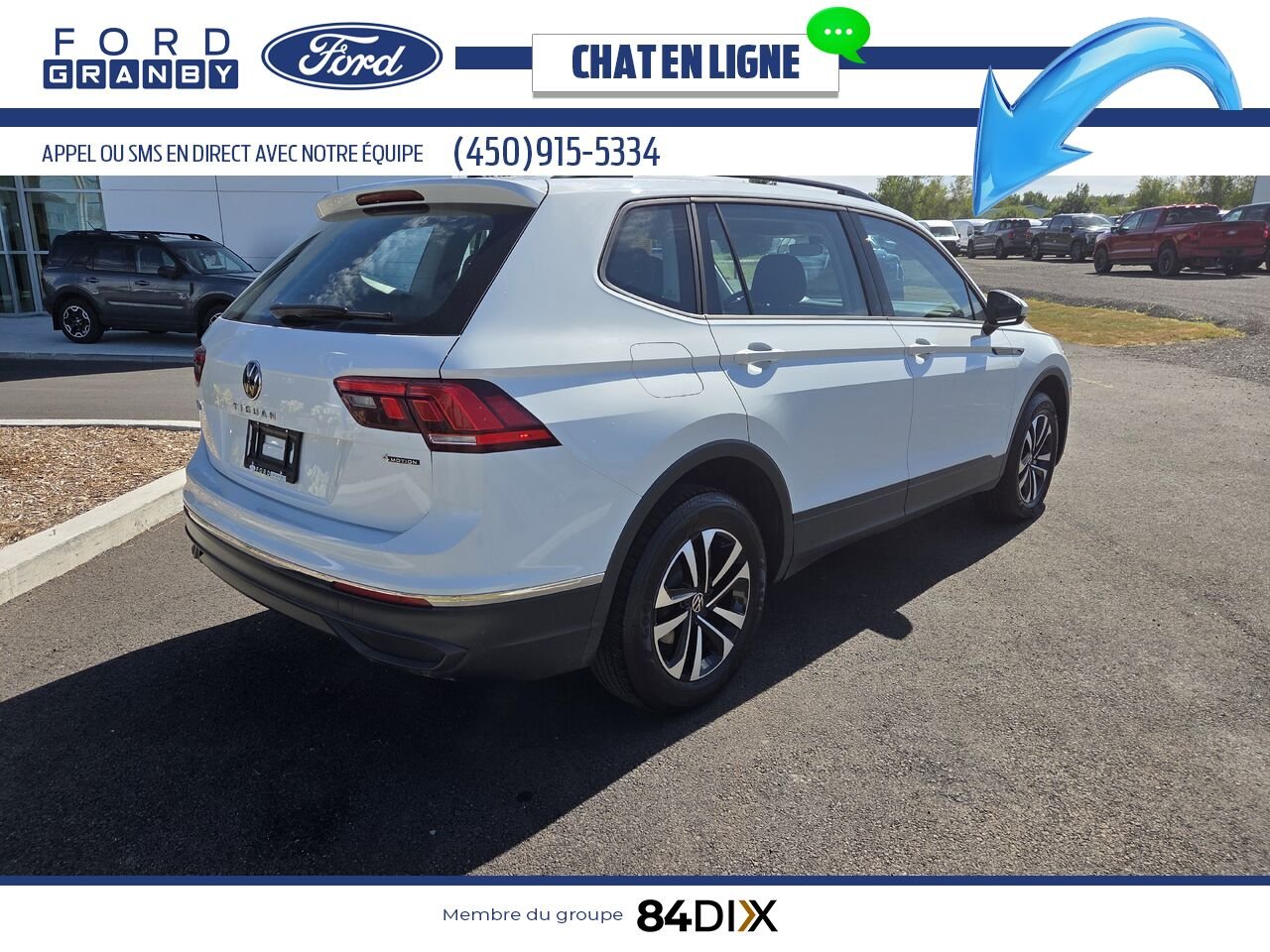 Volkswagen Tiguan 2023 Blanc Granby - photo #6