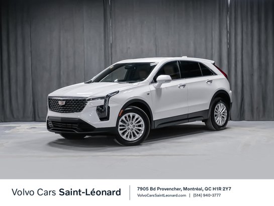 Cadillac XT4 AWD LUXURY APPLE CAR PLAY 2024 Blanc
