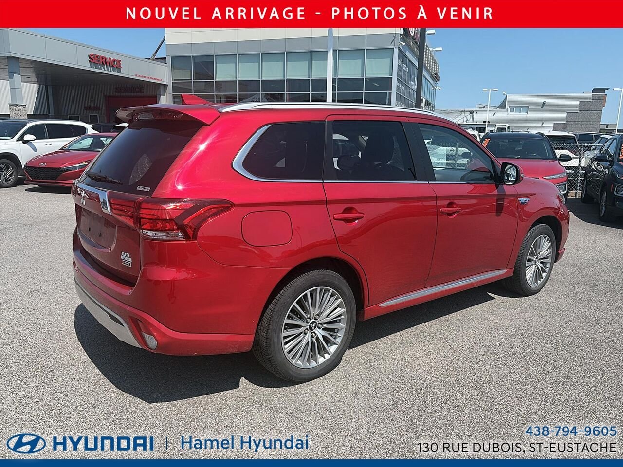 2020 Mitsubishi Outlander Plug-In Hybrid Red Saint-Eustache - photo #3