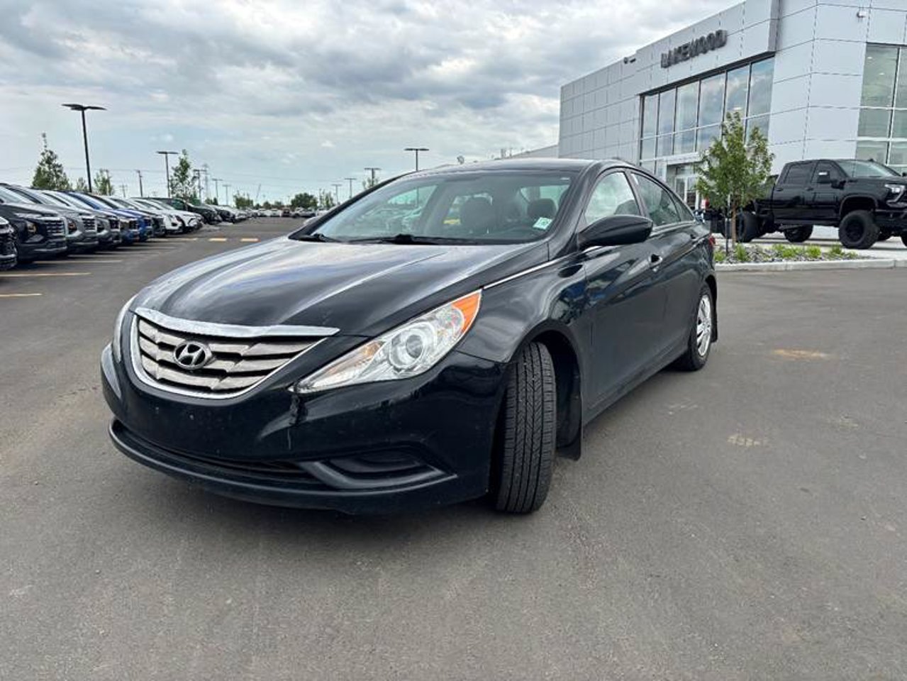 2012 Hyundai Sonata 4dr Sdn 2.4L Auto GLS Black Sherwood Park - photo #2