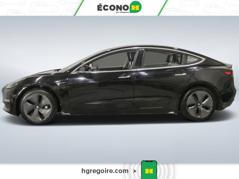 Tesla Model 3 727190A | LONG RANGE TOIT CUIR MAGS CAM RECUL BLUETOOTH 2018 Noir Laval - photo #4