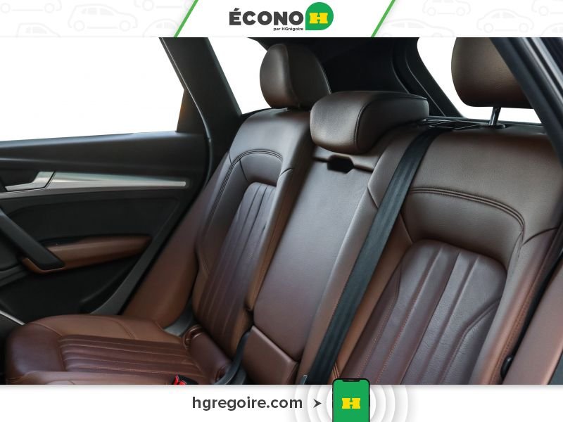 Audi Q5 723088 | Progressiv AWD AUTO A/C CUIR TOIT NAV MAGS CAM REC 2018 Noir Laval - photo #23