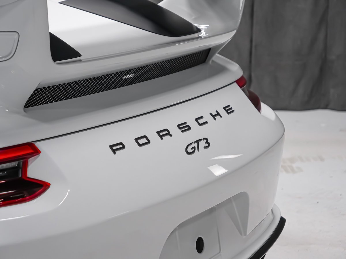 2018 Porsche 911 GT3 White Montreal - photo #6