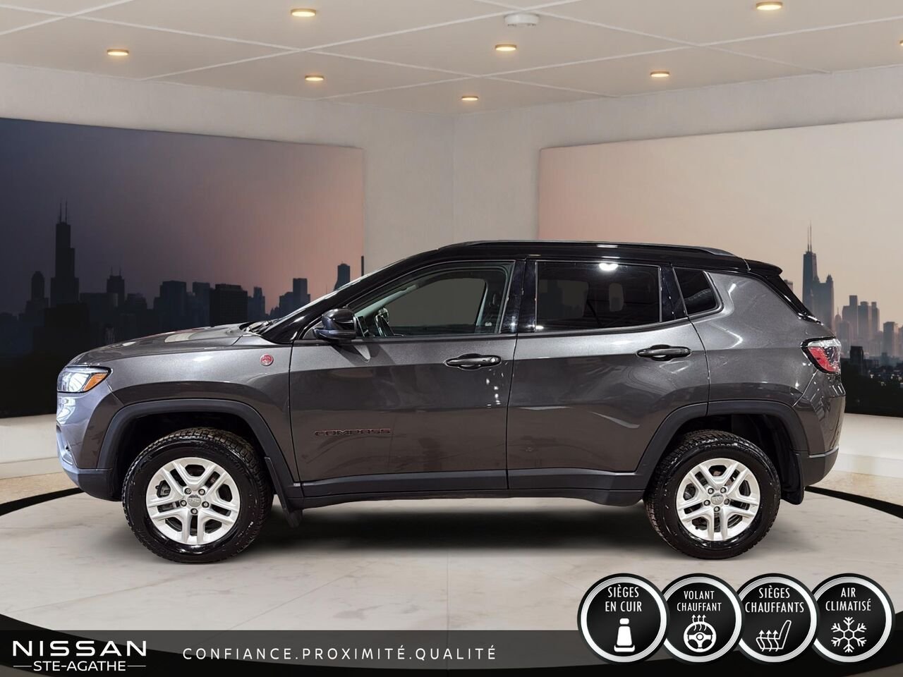 2022 Jeep Compass Trailhawk 4x4 Grey Saint-Jérôme - photo #5