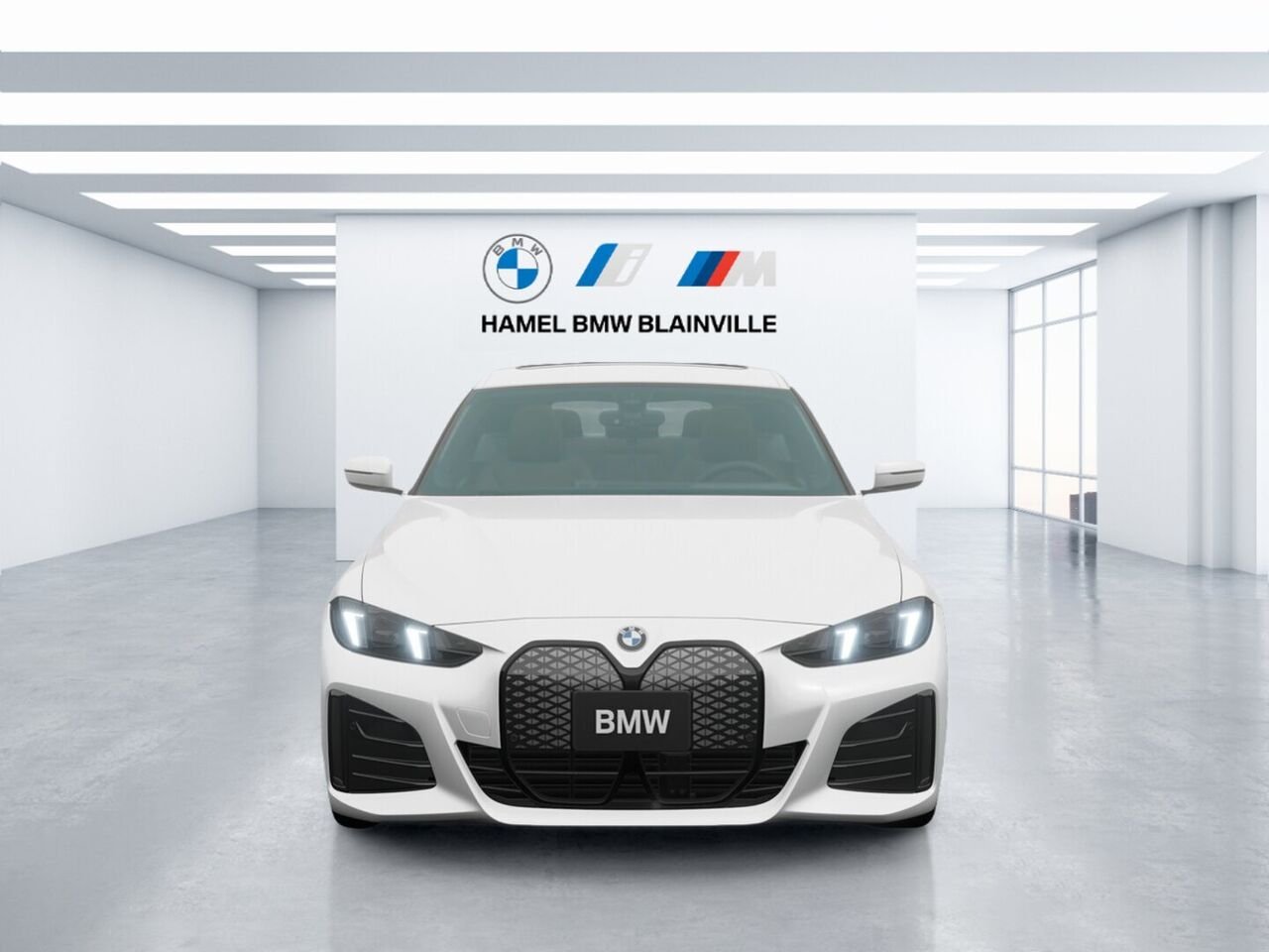 2026 BMW i4 xDrive Alpine White Blainville - photo #1