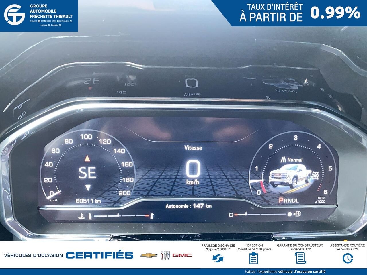 GMC SIERRA SLE cabine multiplace 4RM 157 po 2024 Gris Montmagny - photo #12