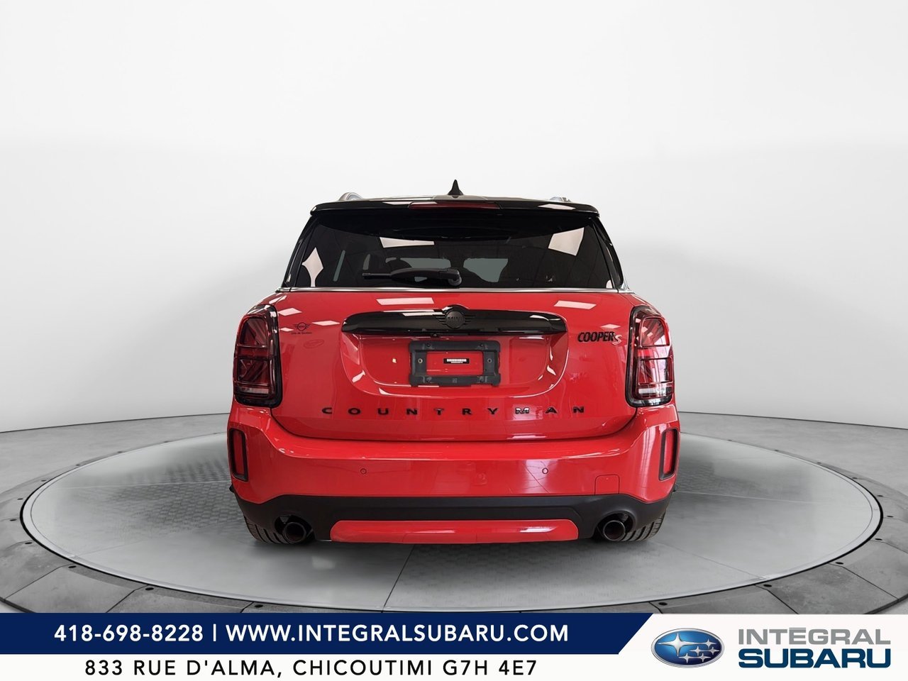 MINI Countryman NIV WMZ83BR04R3R87108 2024 Rouge Chicoutimi - photo #3
