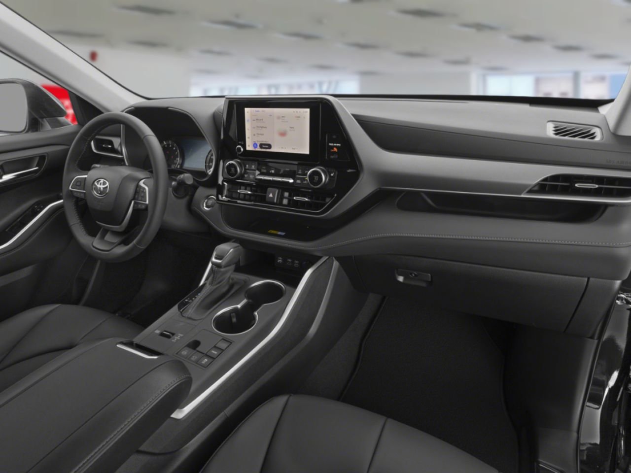 2024 Toyota Highlander XLE AWD / CLEAN CARFAX / HEATED SEATS / MOONROOF / ALLOY WHEELS / CARPLAY AND ANDROID AUTO Black Mississauga - photo #10