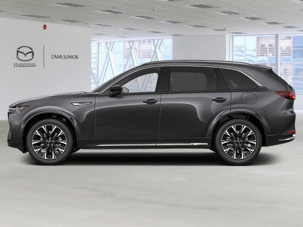 MAZDA CX-90 hybride rechargeable NIV JM3KKEHA5T1366619 2026 Gris mécanique métallisé Chicoutimi - photo #1