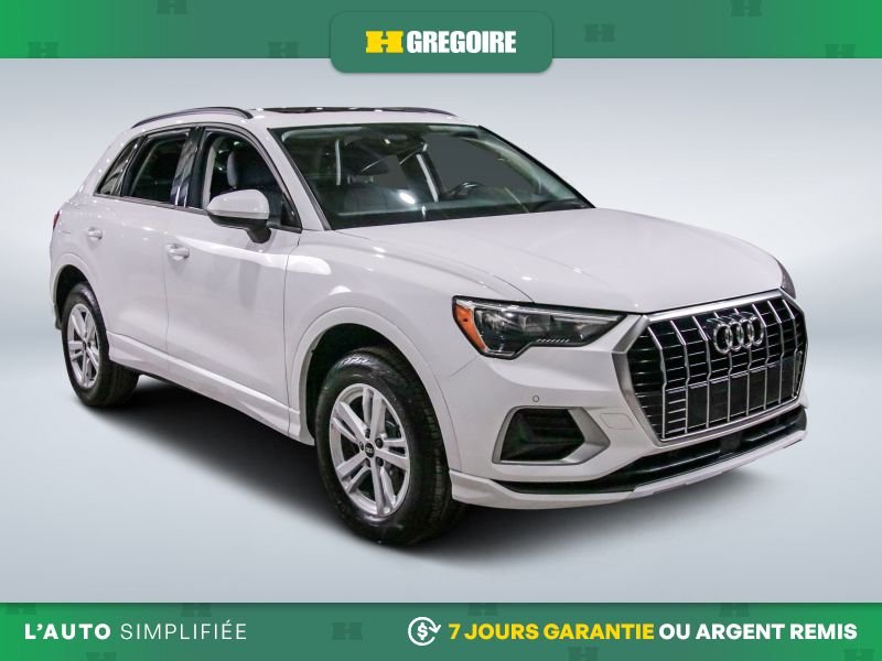 Audi Q3 2022 2022 Blanc