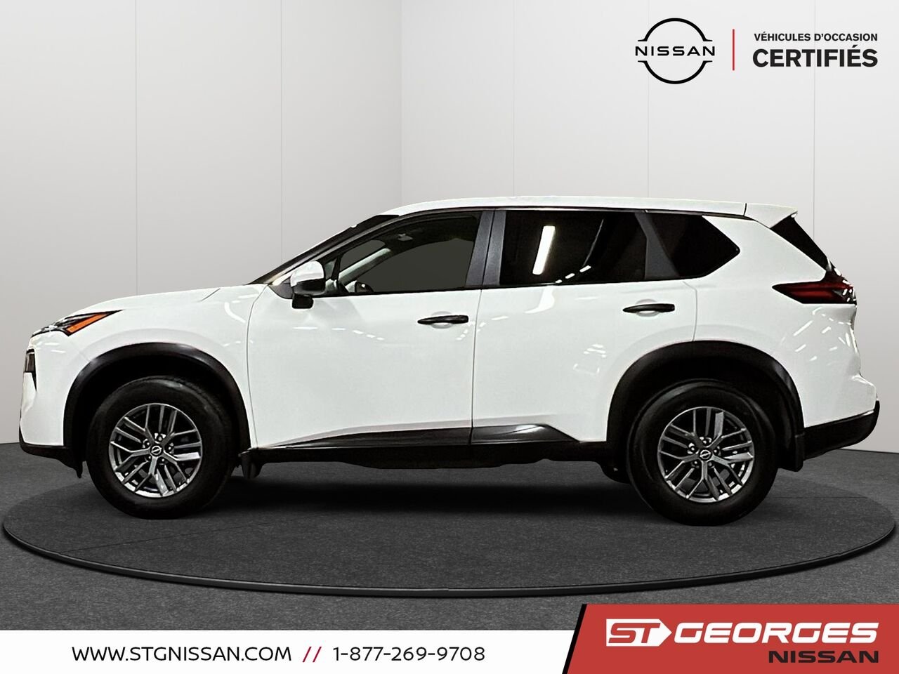 2024 Nissan Rogue White Saint-Georges - photo #4