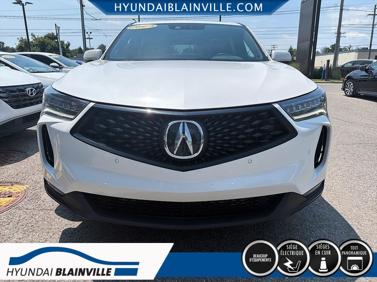 2023 Acura RDX White Blainville - photo #1