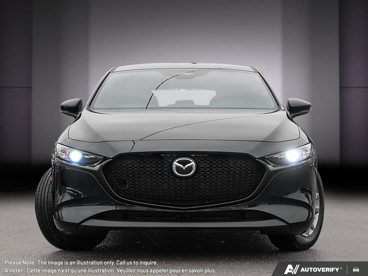 2026 Mazda Mazda3 Sport JM1BPAKL5T1889880 Jet Black Mica Mirabel - photo #1