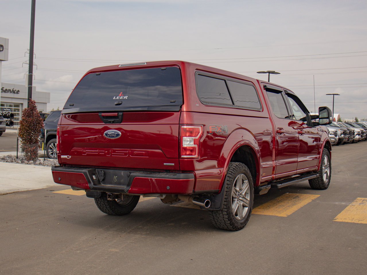 2018 Ford F-150 XLT 4WD SuperCrew 5.5' Box Red Sherwood Park - photo #9