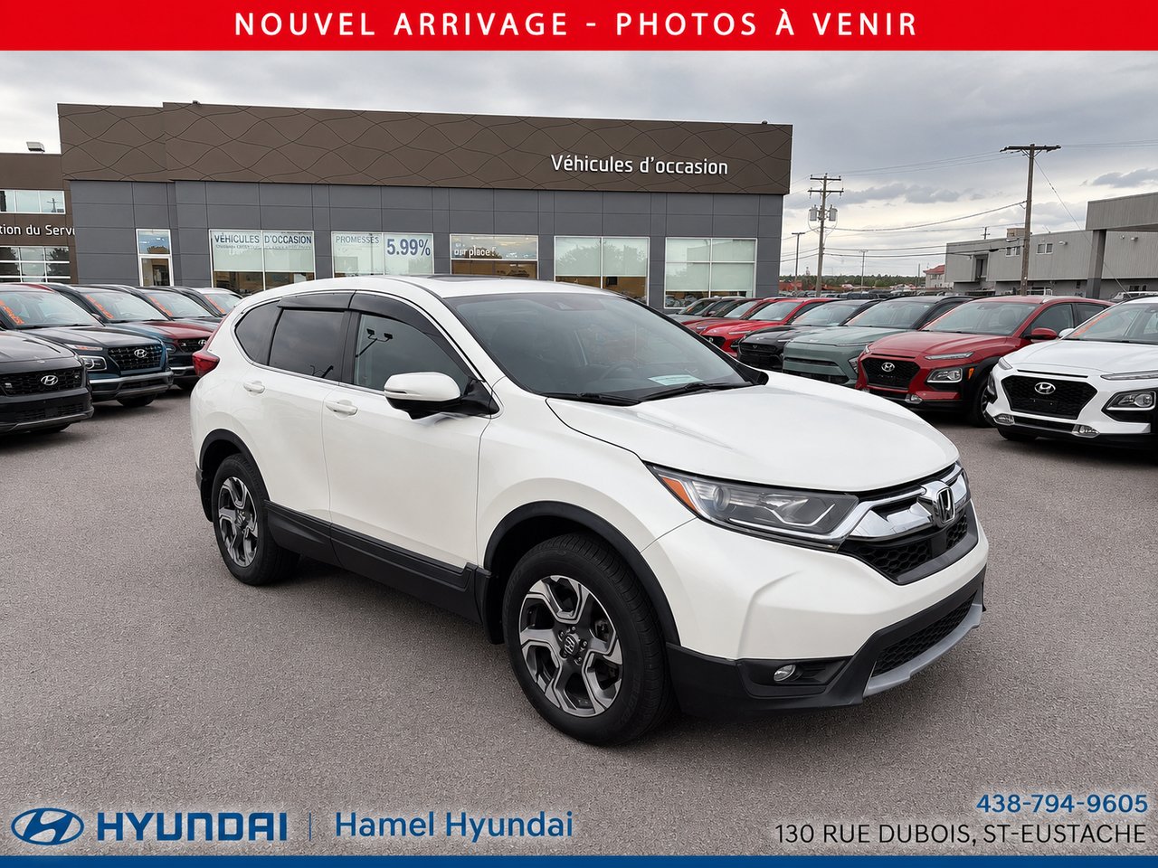 Honda CR-V 2017 Blanc Saint-Eustache - photo #0