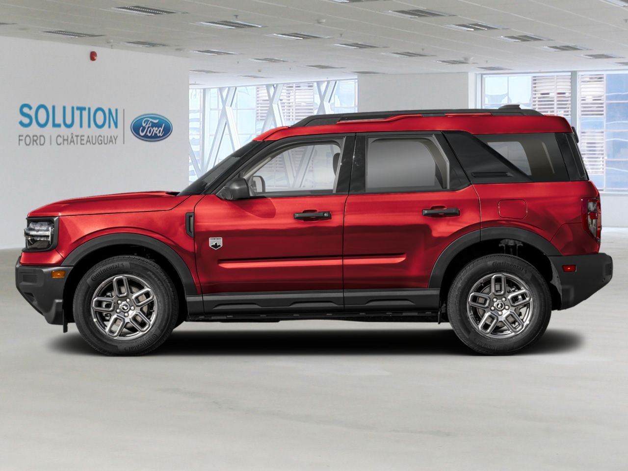 Ford Bronco Sport BIG BEND 4X4 2026 Rouge rubis métallisé teinté verni Châteauguay - photo #1