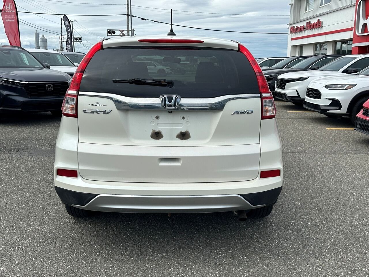 Honda CR-V Traction intégrale 5 portes EX-L 2015 Blanc Matane - photo #3