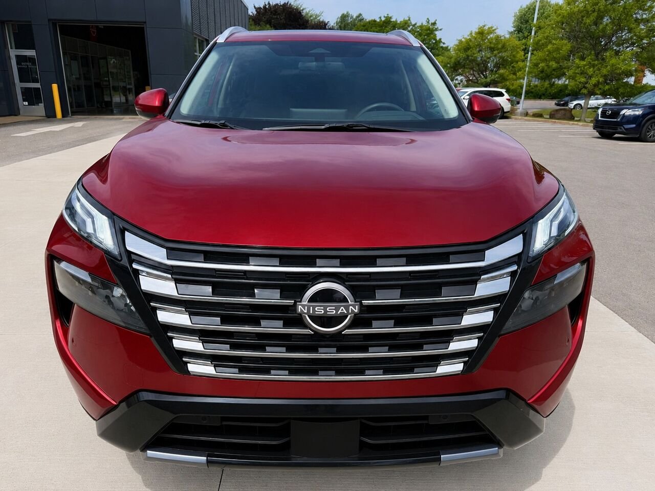2026 NISSAN Rogue ROGUE PLATINE Scarlet Ember Tintcoat Châteauguay - photo #7