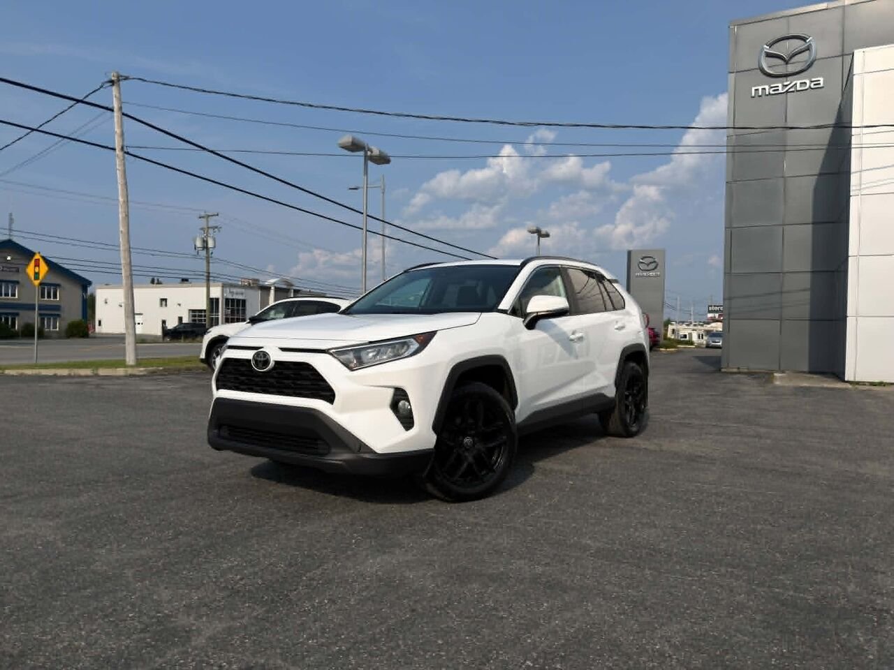 Toyota RAV4 u03090 | XLE TI 2021 Blanc Val-d'Or - photo #0