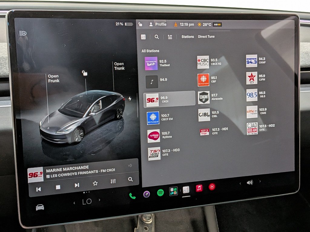 Tesla Model 3 2024 Gris Val-David - photo #24