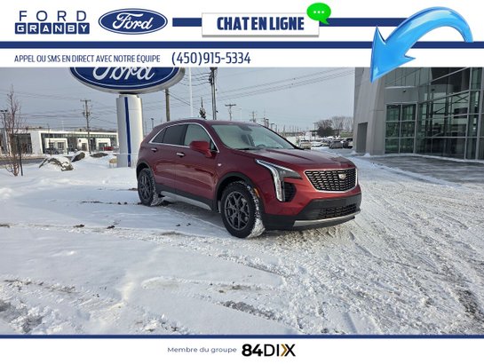 2020 Cadillac XT4 Red