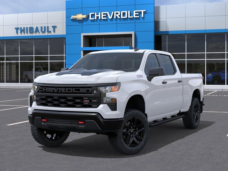 CHEVROLET Silverado 1500 Custom Trail Boss cabine multiplace 4RM 157 po 2026 BLANC SOMMET Sherbrooke - photo #5