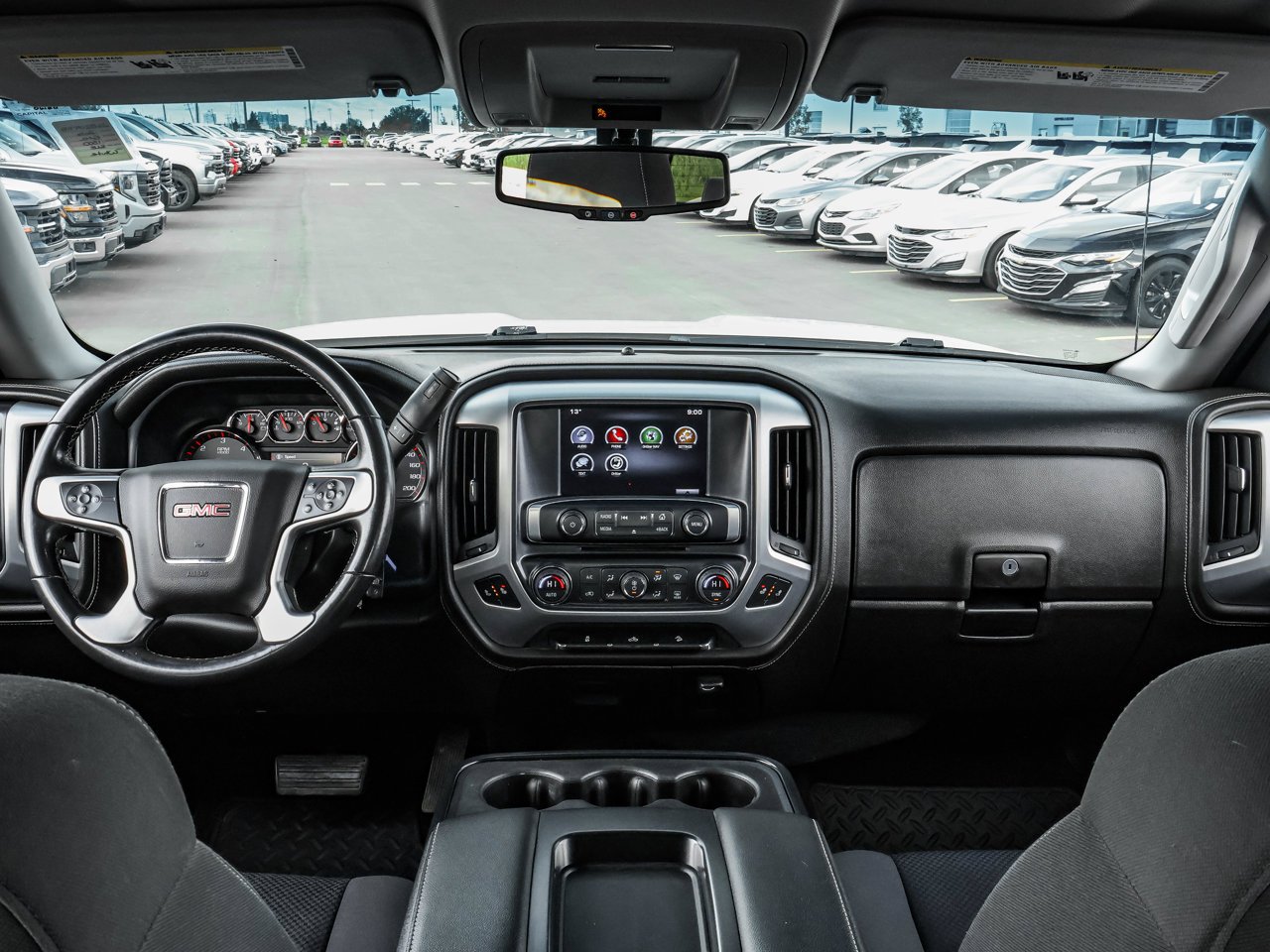 2016 GMC Sierra 1500 4WD Crew Cab 143.5 SLE White Sherwood Park - photo #16
