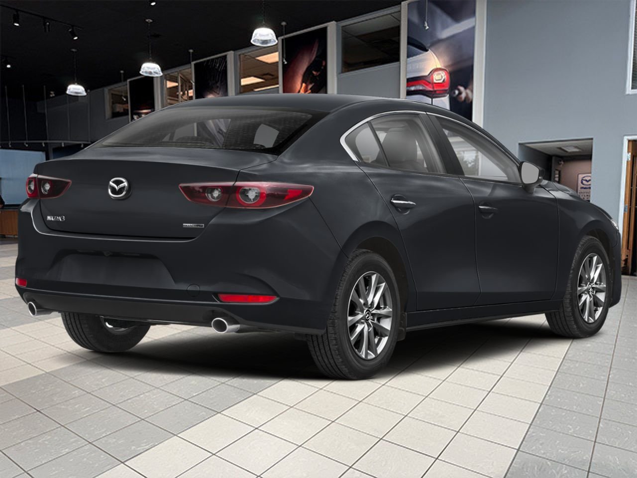 MAZDA Mazda3 2026 Noir de jais mica Notre-Dame-des-Prairies - photo #2