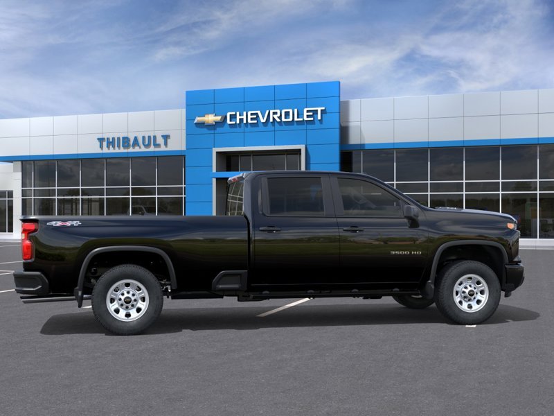 CHEVROLET SILVERADO 3500HD WT cabine multiplace 4RM 172 po 2026 Noir