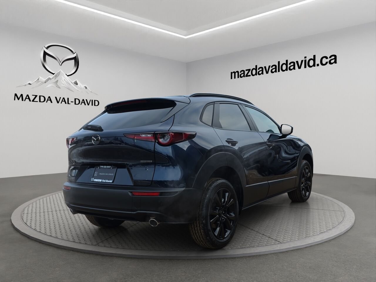 2026 Mazda CX-30 Gs, awd, sièges, volant et rétroviseurs chauffants Deep Crystal Blue Mica Val-David - photo #18