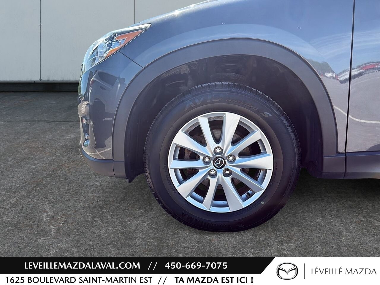 Mazda CX-5 GS 4 portes à traction avant, boîte automatique 2016 Bleu Laval - photo #8