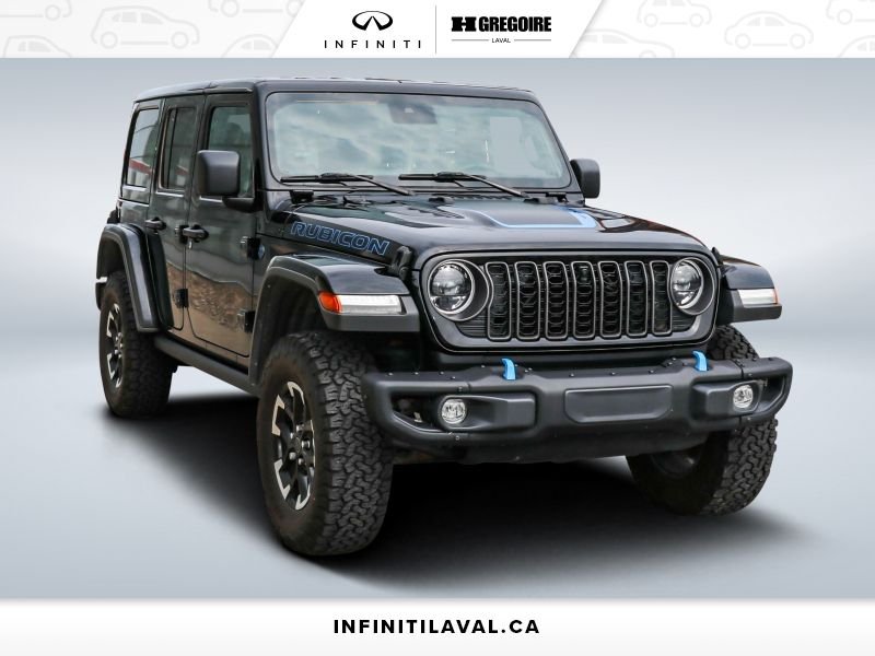 Jeep Wrangler IJ2506 | Rubicon X 4XE NAVI - CUIR - MAGS 2024 Laval - photo #0
