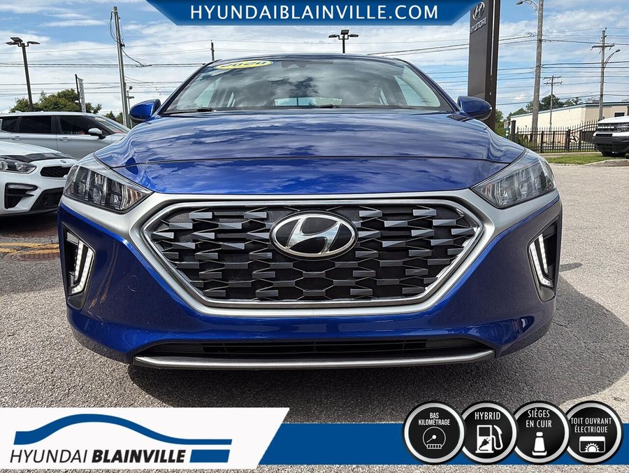 Hyundai Ioniq hybride rechargeable 2020 2020 Bleu