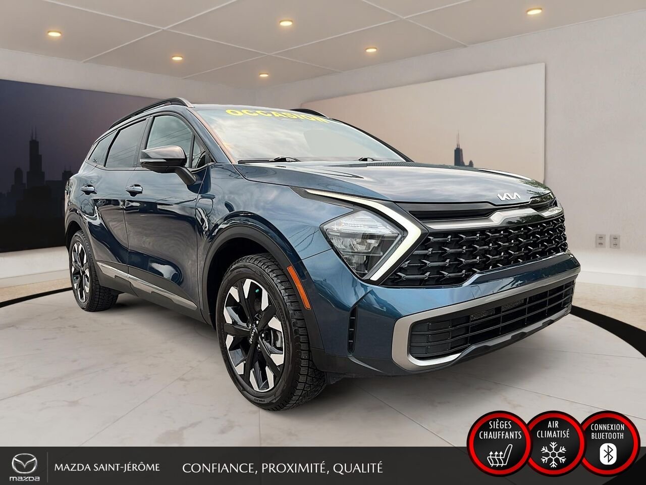 2023 Kia Sportage Blue Saint-Jérôme - photo #3