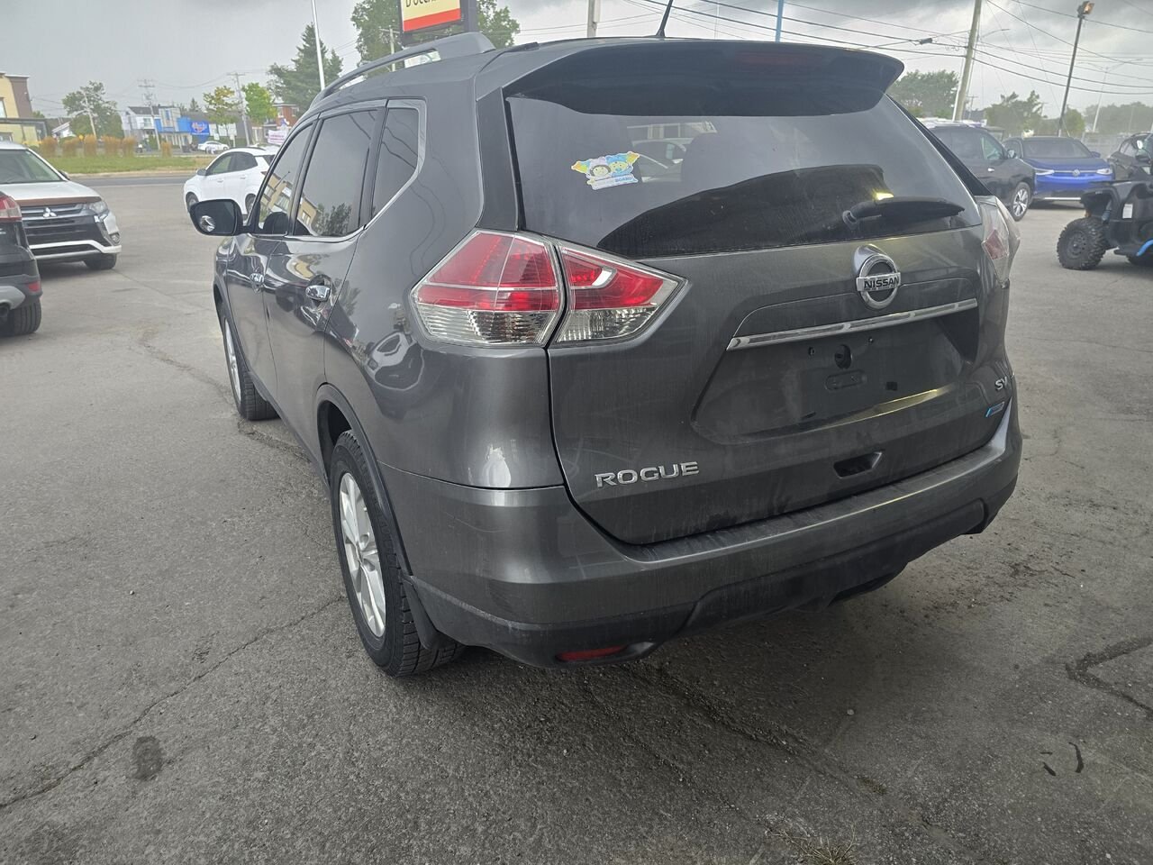 2014 Nissan Rogue Grey  - photo #2