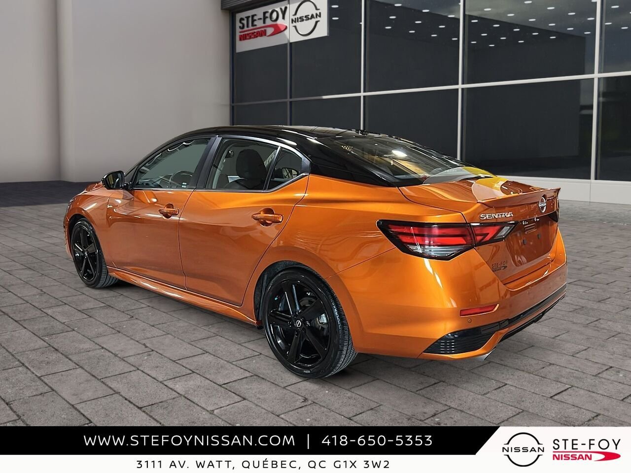 Nissan Sentra SR 2024 Orange Ste-Foy - photo #3