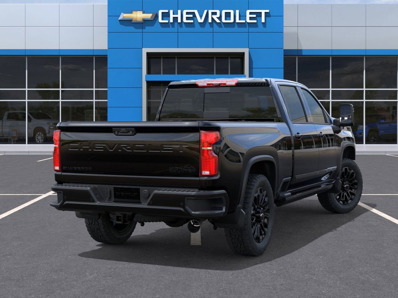 Chevrolet Silverado 2500HD High Country cabine multiplace 4RM 159 po 2025 NOIR Gatineau - photo #3